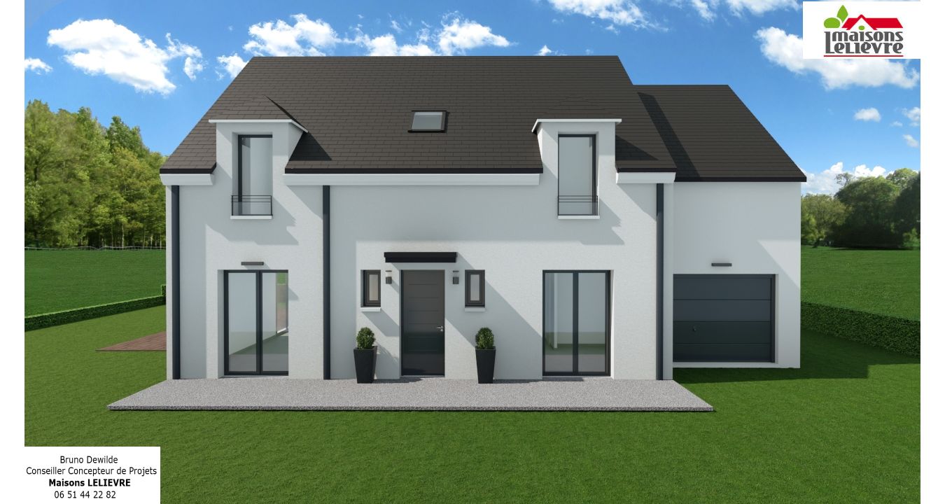 Très beau terrain viabilisé de 508m2 à LE PLESSIS-TREVISE