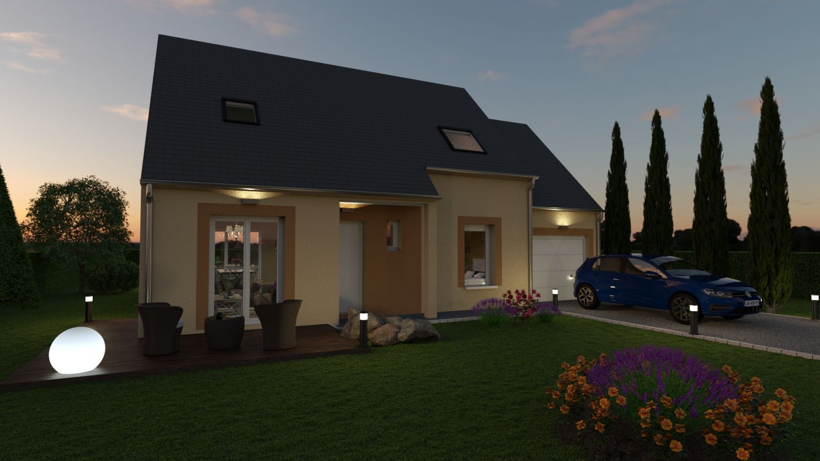 maison disponible à TELOCHE (72220)