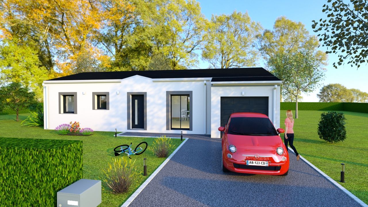 maison à construire de 80m2 à ETAULES (17750)