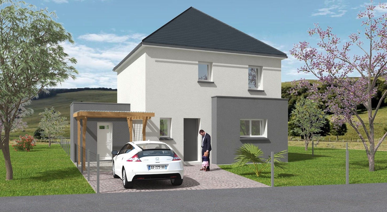 maison à vendre de 88m2 à RENAZE (53800)