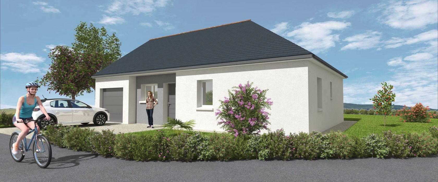 Ravissante maison à vendre de 80m2 à CHANGE (53810)