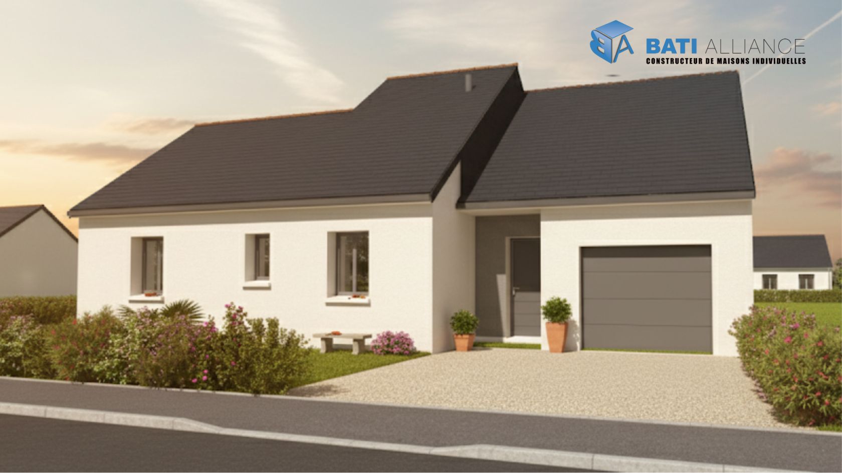 Ravissante maison à construire de 87m2 disponible à SAINT-OUEN-DES-TOITS