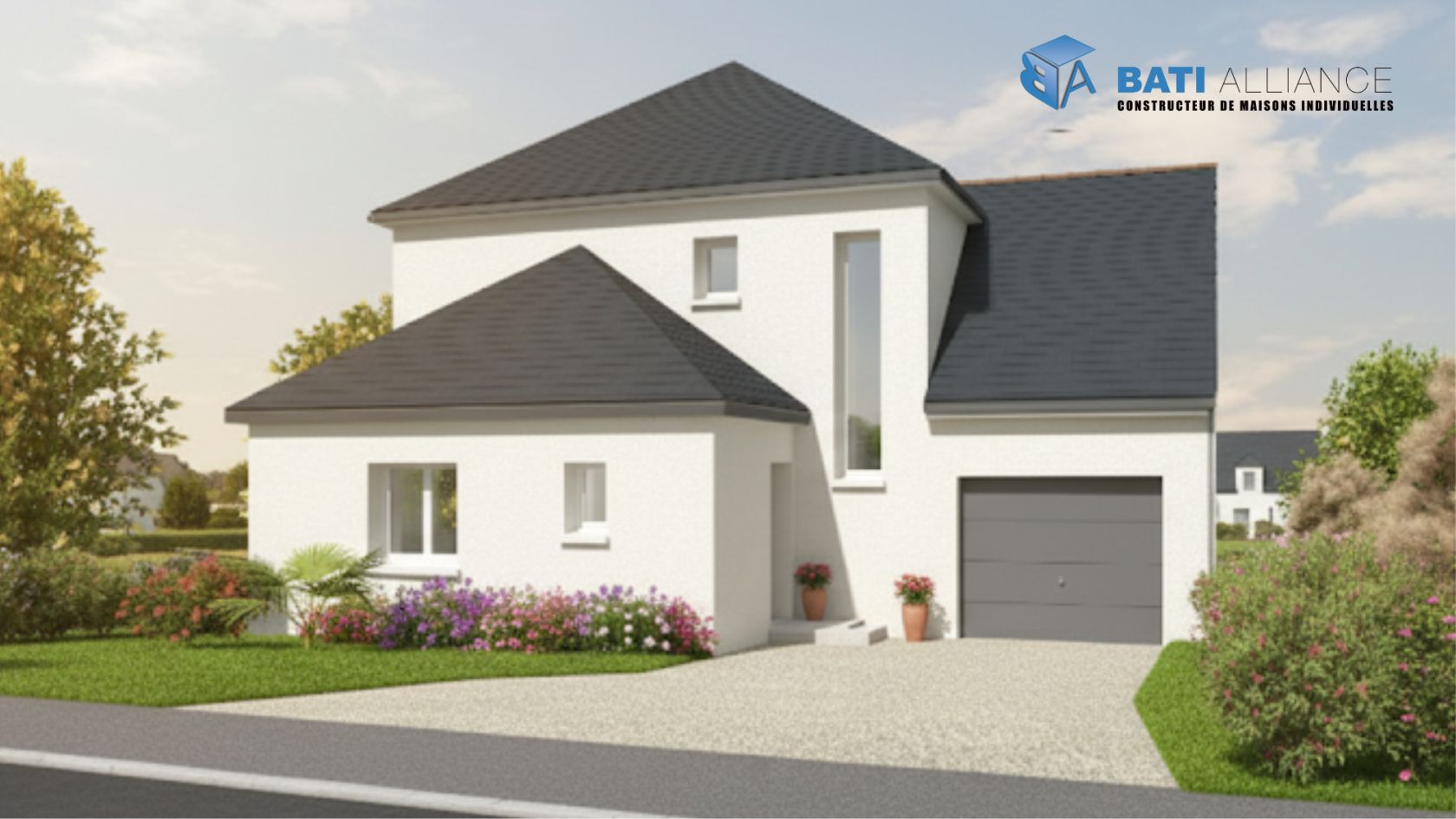 maison à construire de 104m2 en vente à LA CHAPELLE-ANTHENAISE (53950)