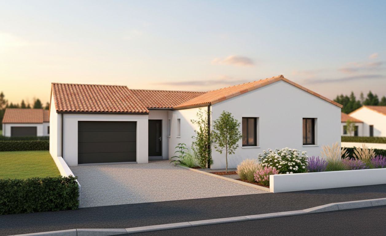 Belle maison à construire de 87m2 à SAINT-MACAIRE-EN-MAUGES