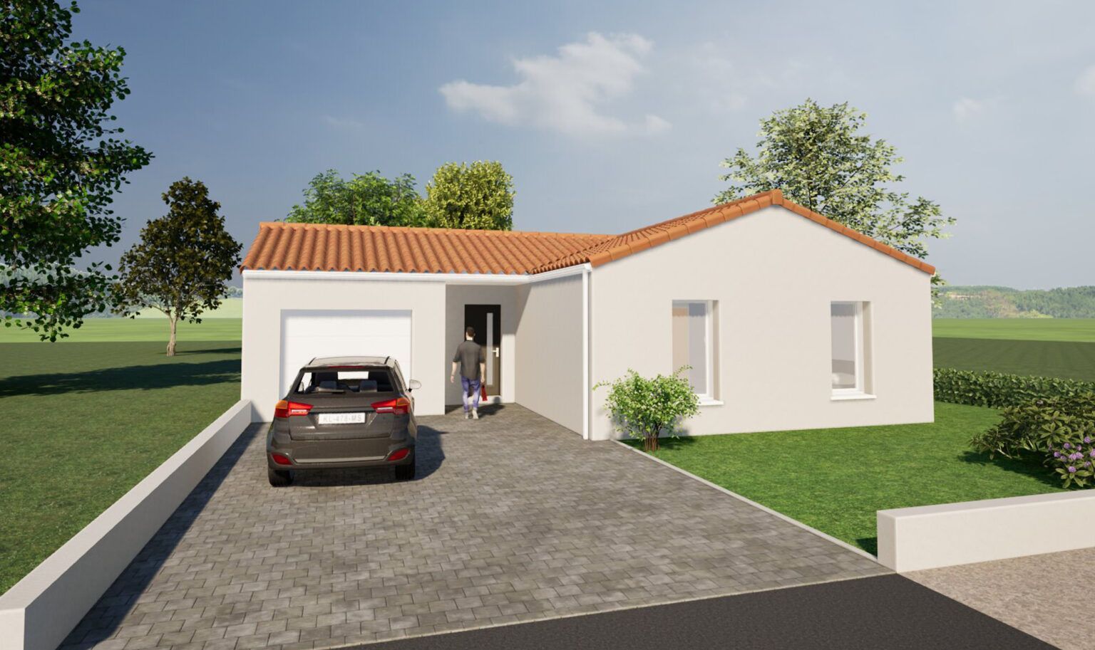 maison à vendre de 70m2 en vente à LES HERBIERS