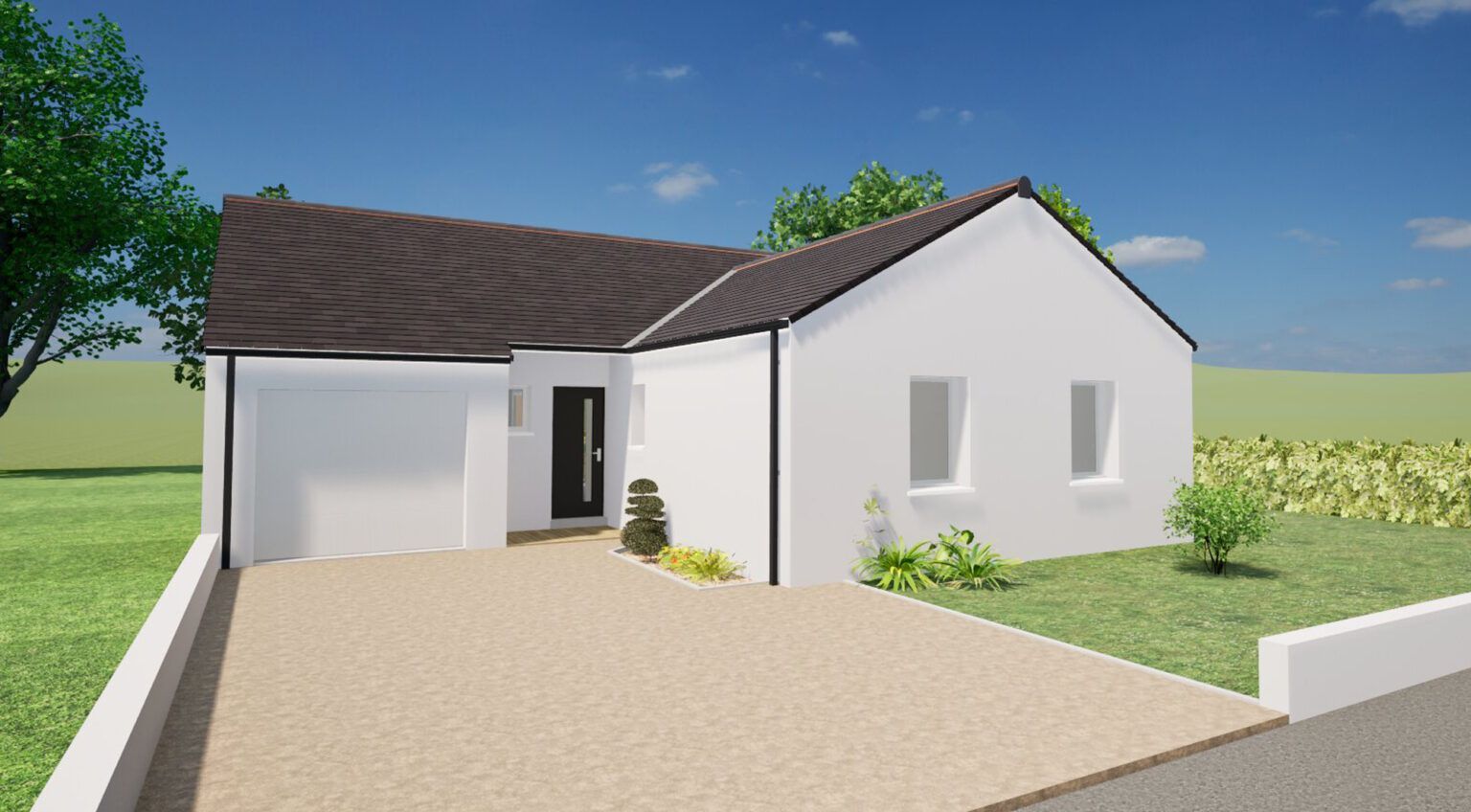Offre de maison de 96m2 en vente à SAINT-GEORGES-DE-MONTAIGU