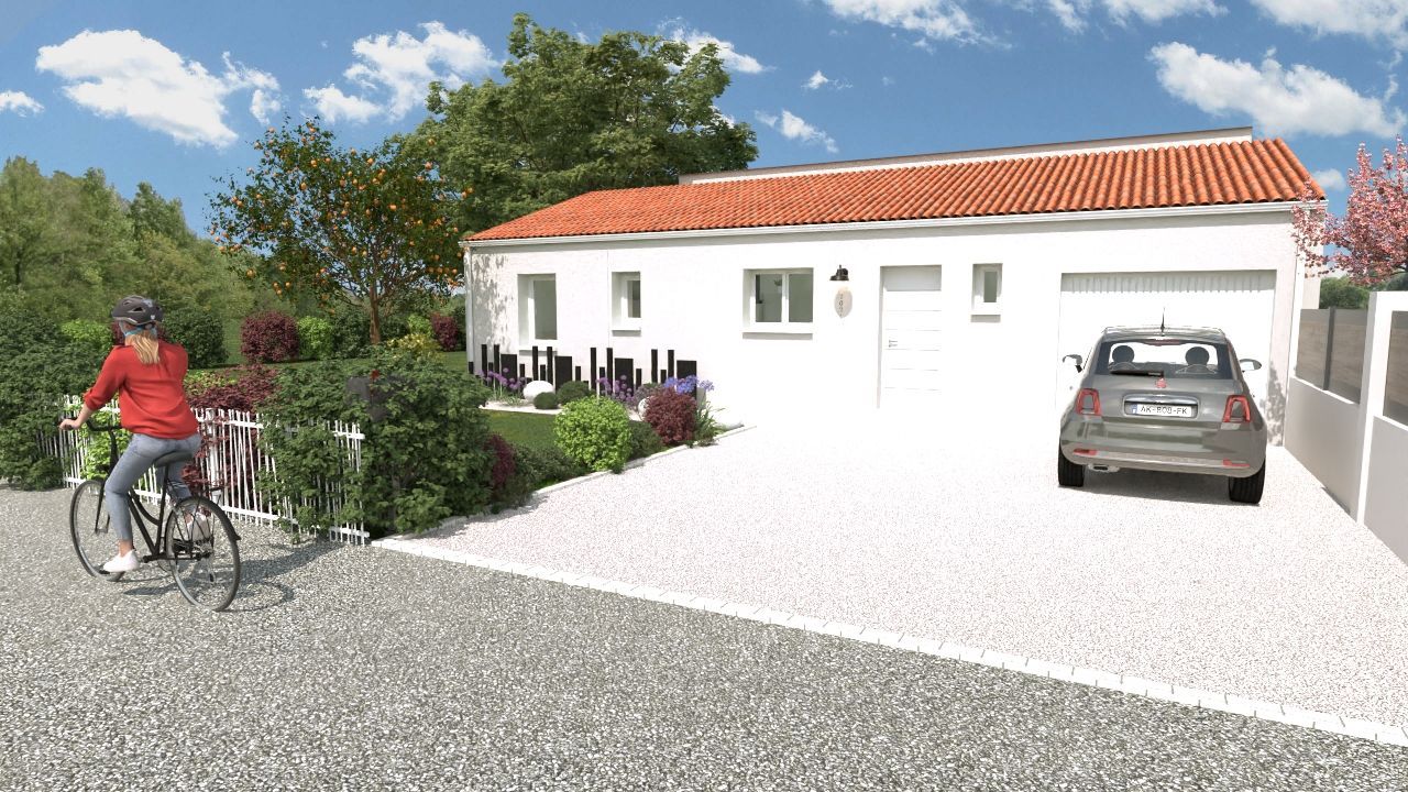 maison de 77.63m2 à CHAURAY (79180)