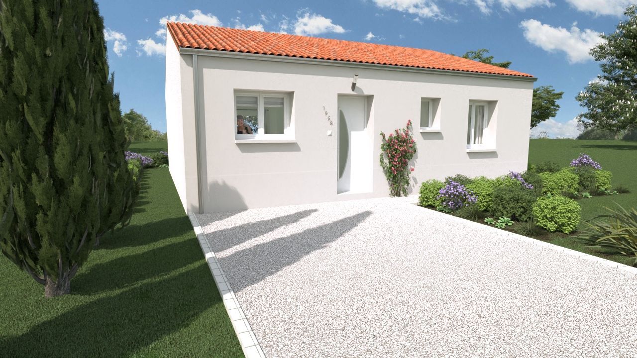 maison individuelle de 62.86m2 à LA CRECHE