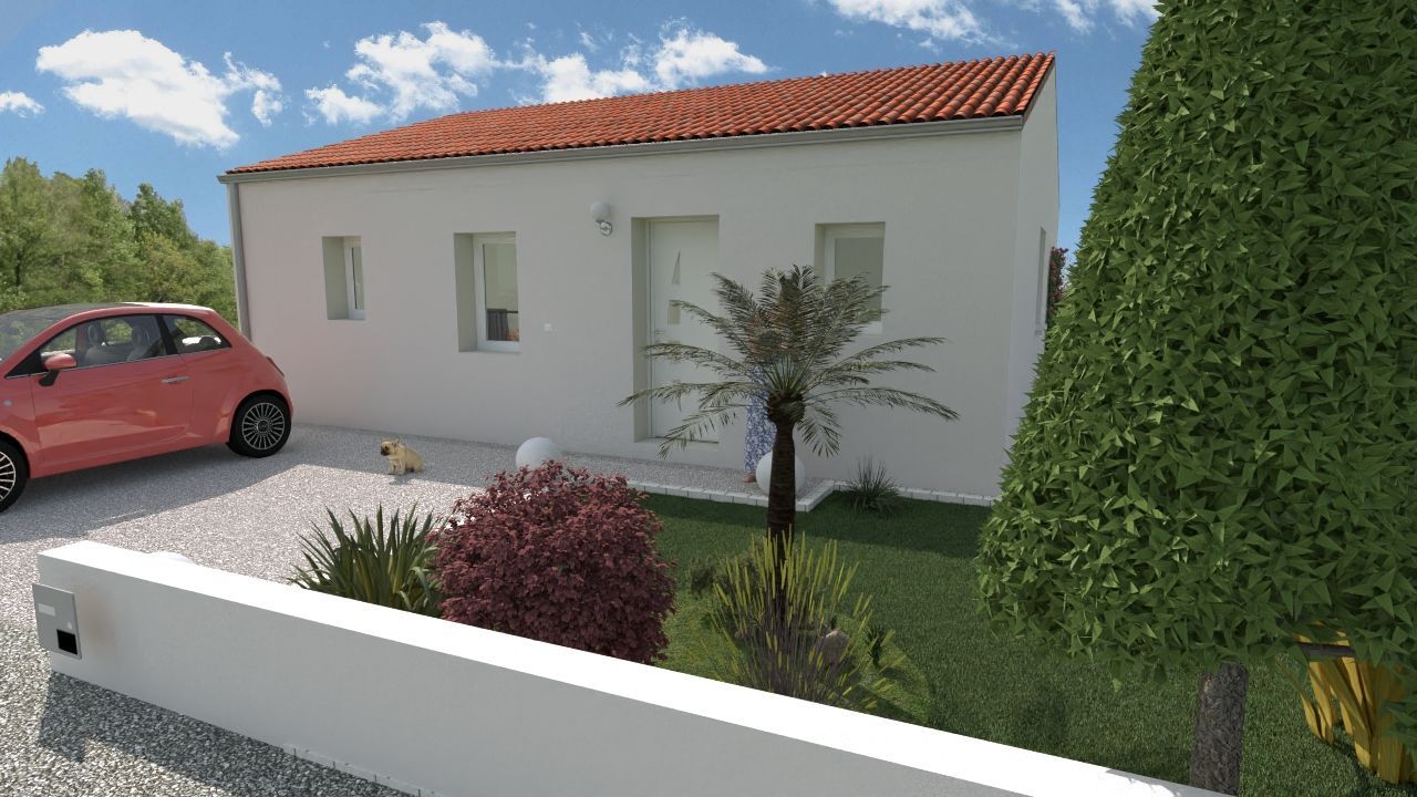 maison à construire de 62.45m2 disponible à SANXAY (86600)