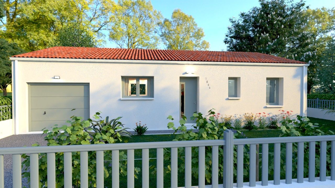 Agréable maison à construire de 72.68m2 en vente à ANAIS