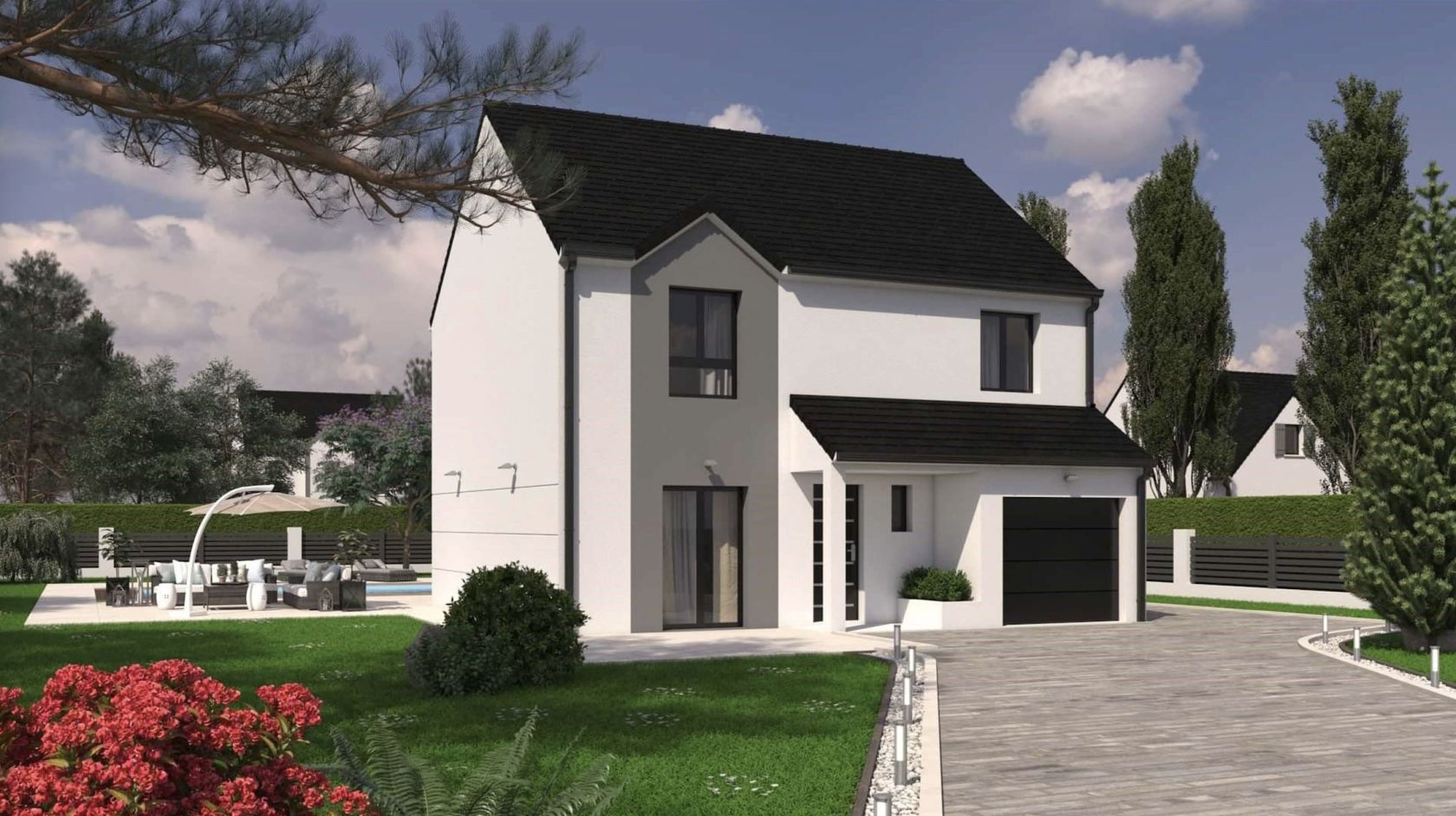 Ravissante maison à construire de 83.16m2 à BOINVILLE-LE-GAILLARD (78660)