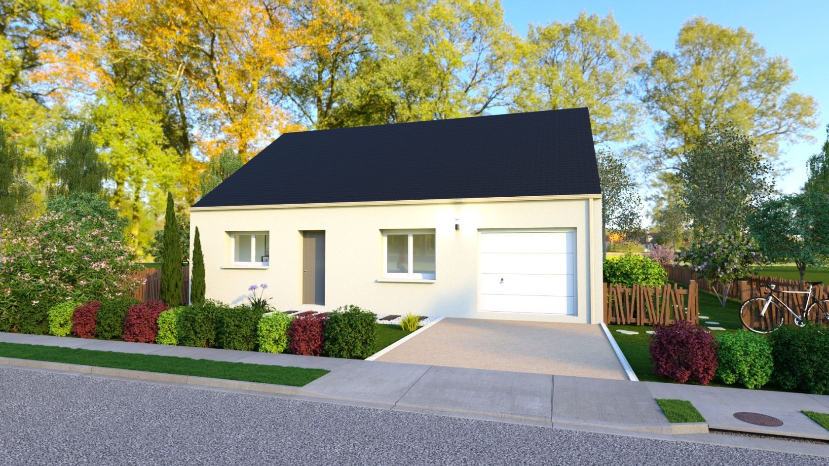 Agréable maison de 89.5m2 en vente à SAINTE-PAZANNE (44680)