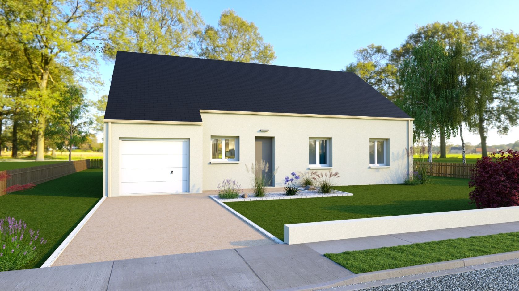 maison individuelle à SAINT-MACAIRE-EN-MAUGES