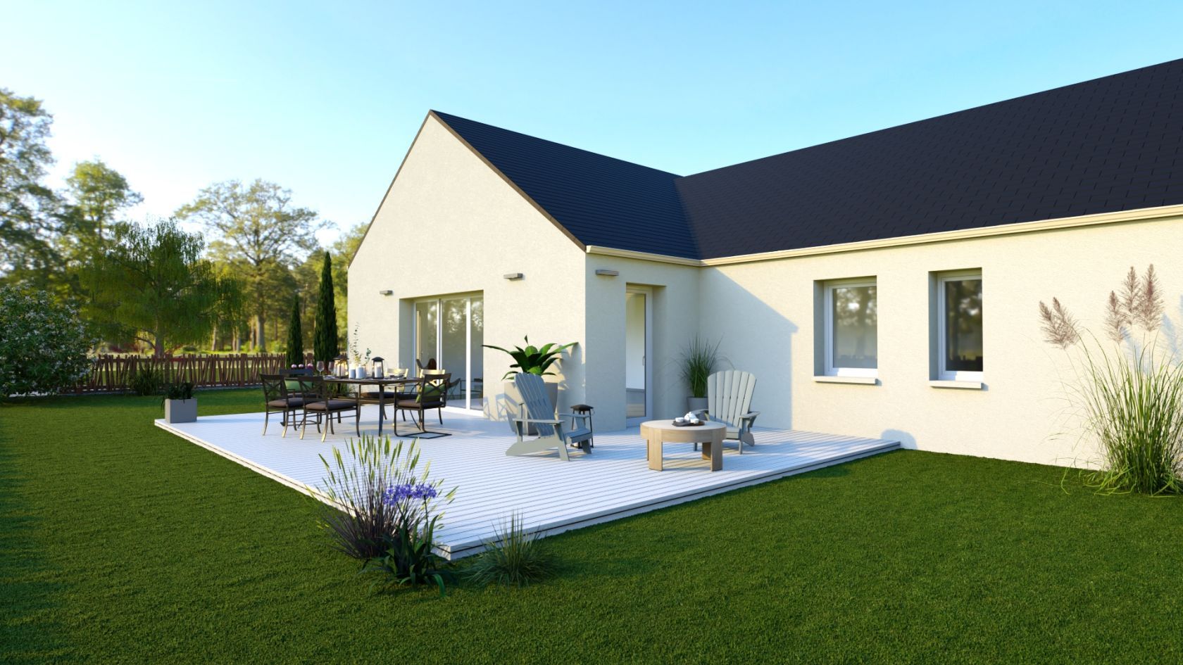 Agréable maison à vendre de 105m2 en vente à SAINT-MACAIRE-EN-MAUGES