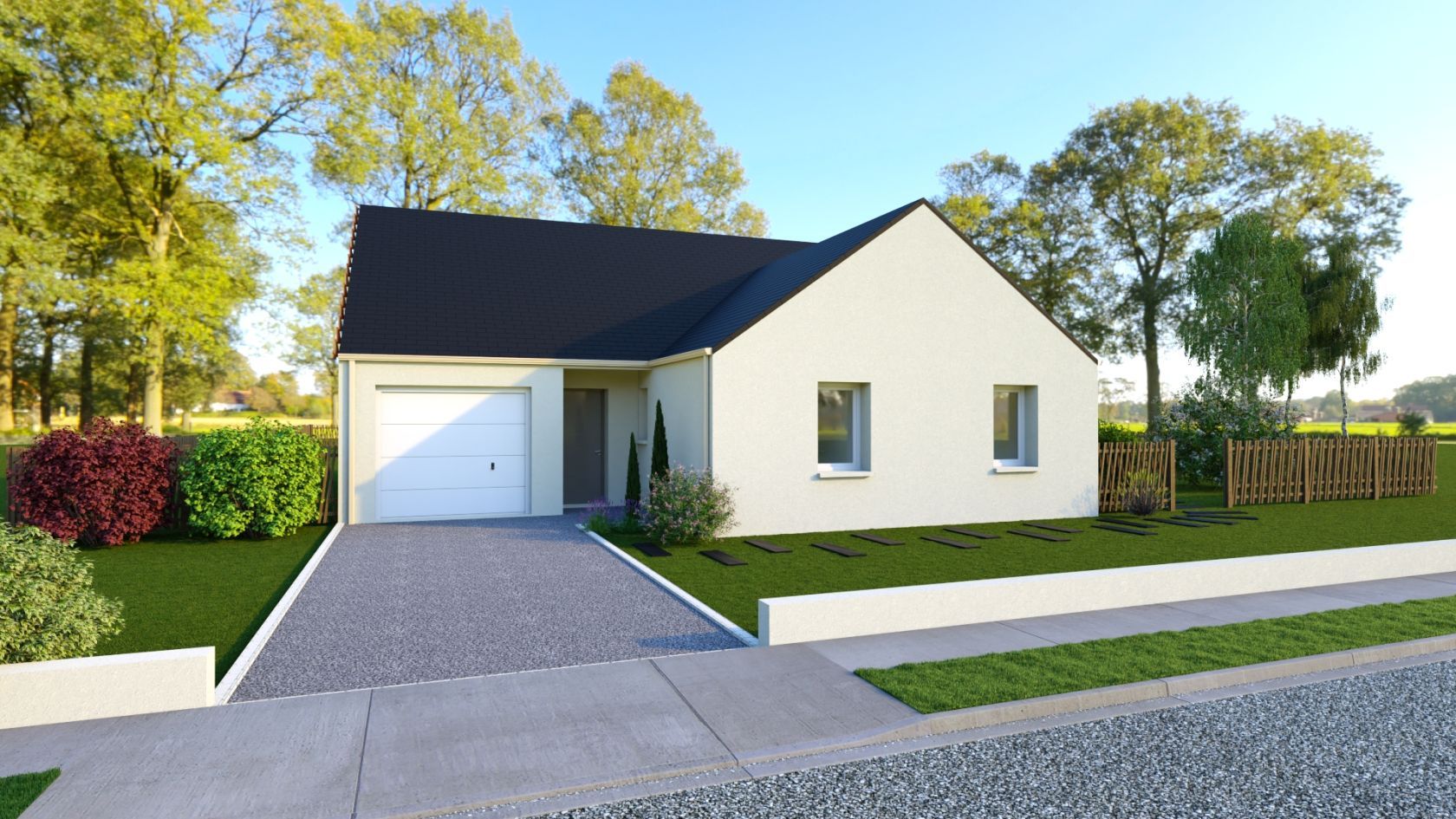 maison individuelle à SAINT-MACAIRE-EN-MAUGES