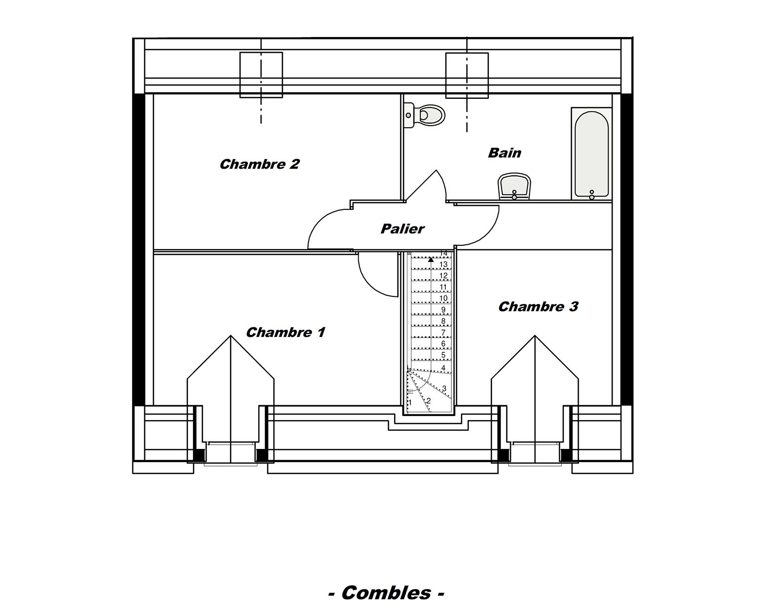 Plan étage