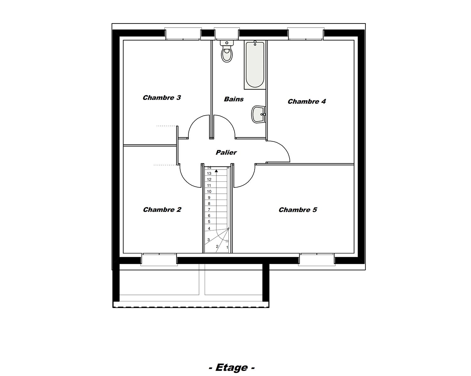 Plan étage