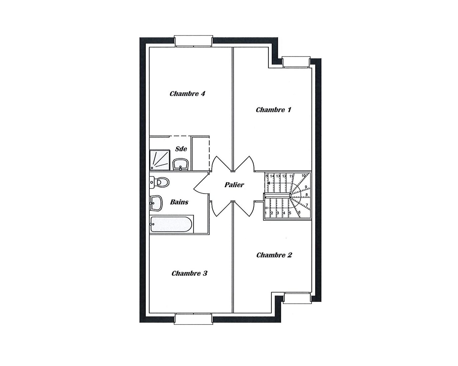 Plan étage