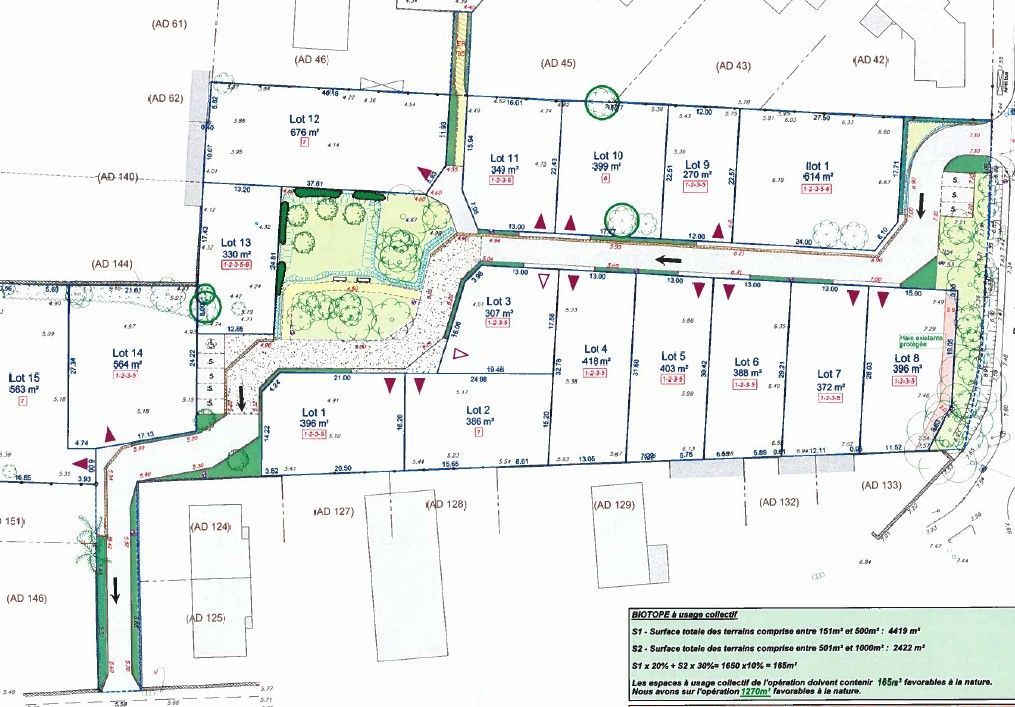 Photo maison Terrain à bâtir de 372 m2 au prix de 183000 euros à SALLES-SUR-MER.