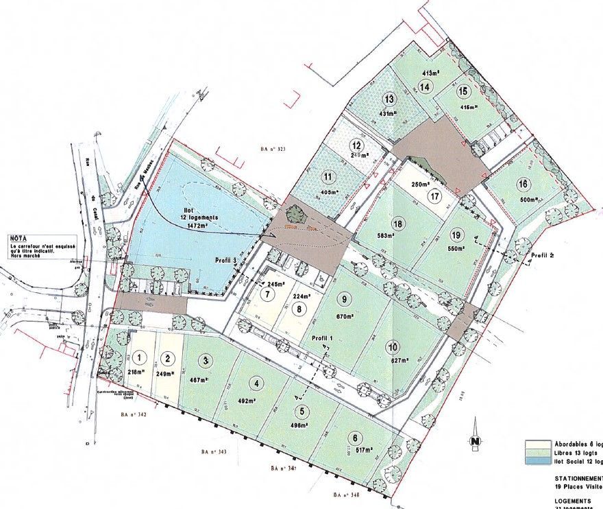 Photo maison Terrain à bâtir de 627 m2 au prix de 318000 euros à DOMPIERRE-SUR-MER.