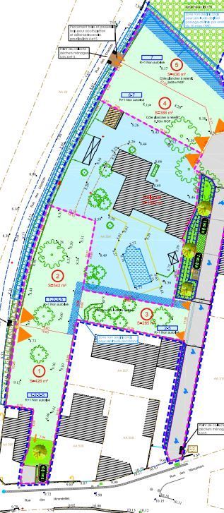 Photo maison Terrain à bâtir de 542 m2 au prix de 151000 euros à SAINTE-SOULLE.