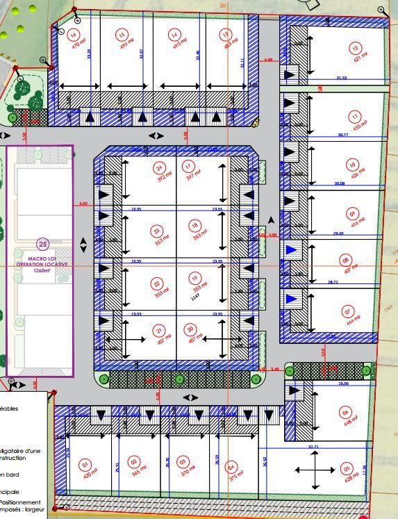 Photo maison Terrain à bâtir de 628 m2 au prix de 92750 euros à PORT-DES-BARQUES.