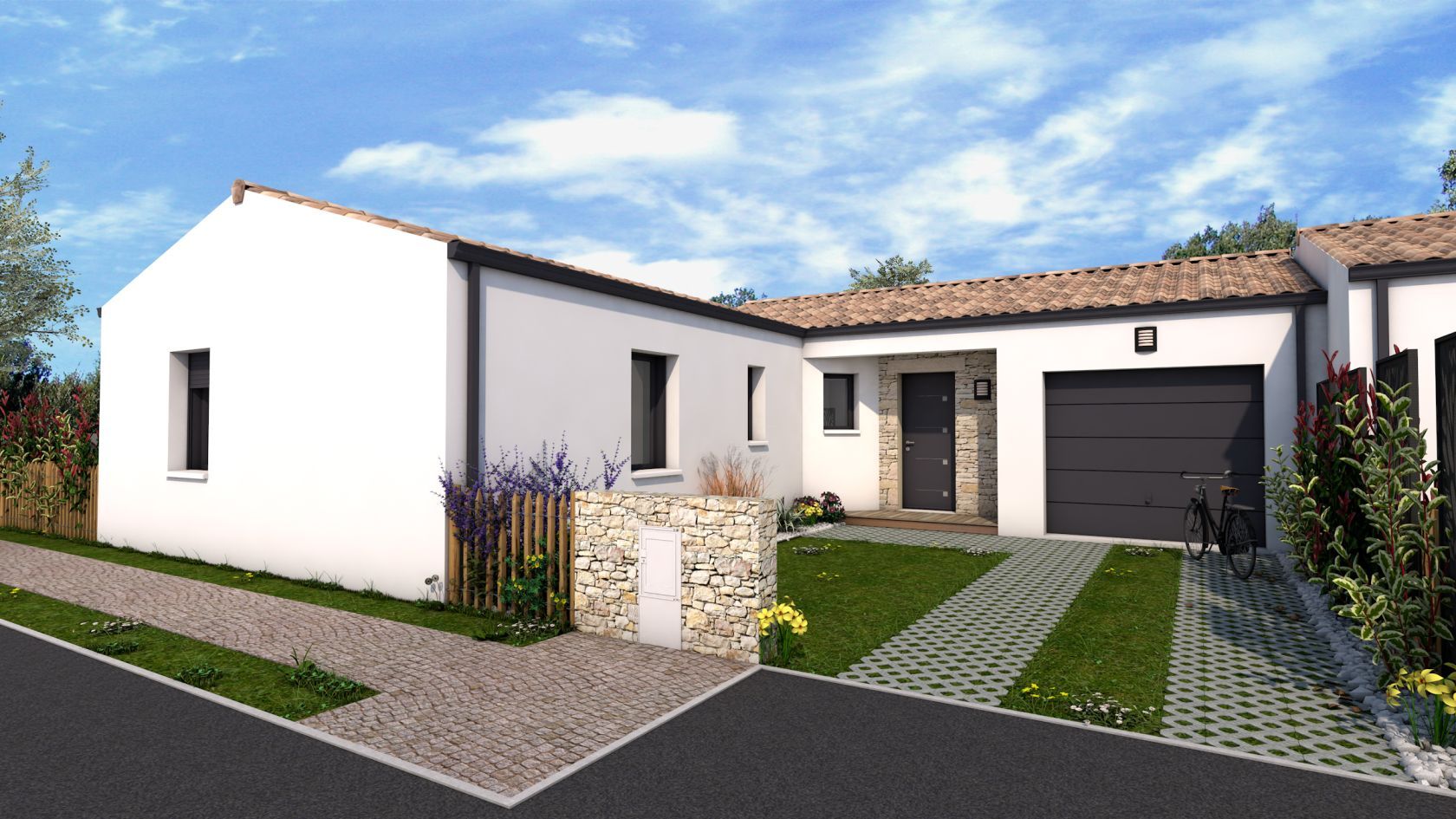Photo maison Maison 90 m² avec terrain à SAINTES