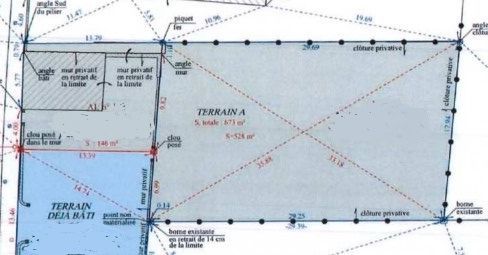 Photo maison Terrain à bâtir de 530 m2 au prix de 85000 euros à MARENNES.