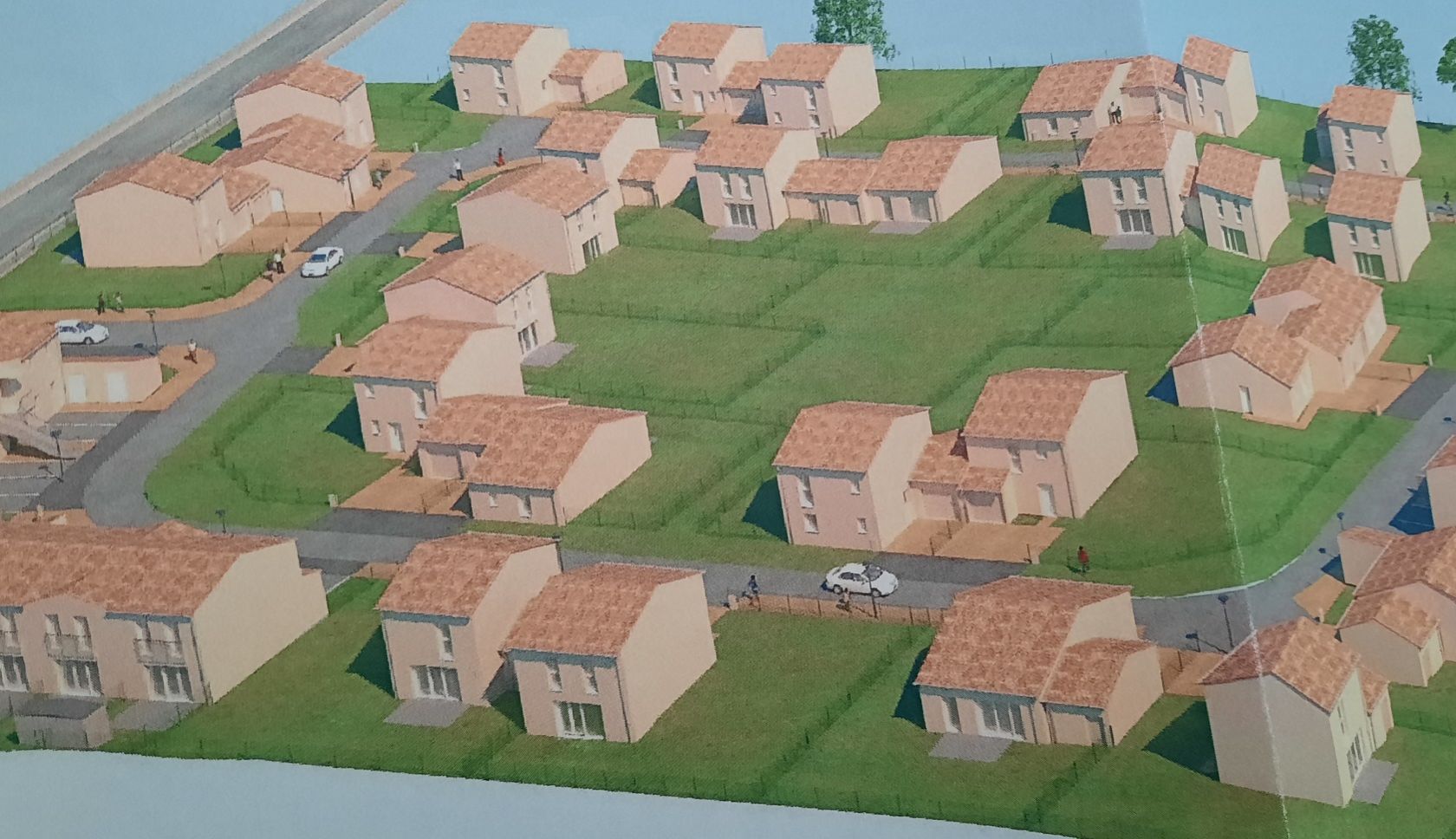 Photo maison Terrain à bâtir de 367 m2 au prix de 58000 euros à SAINTES.