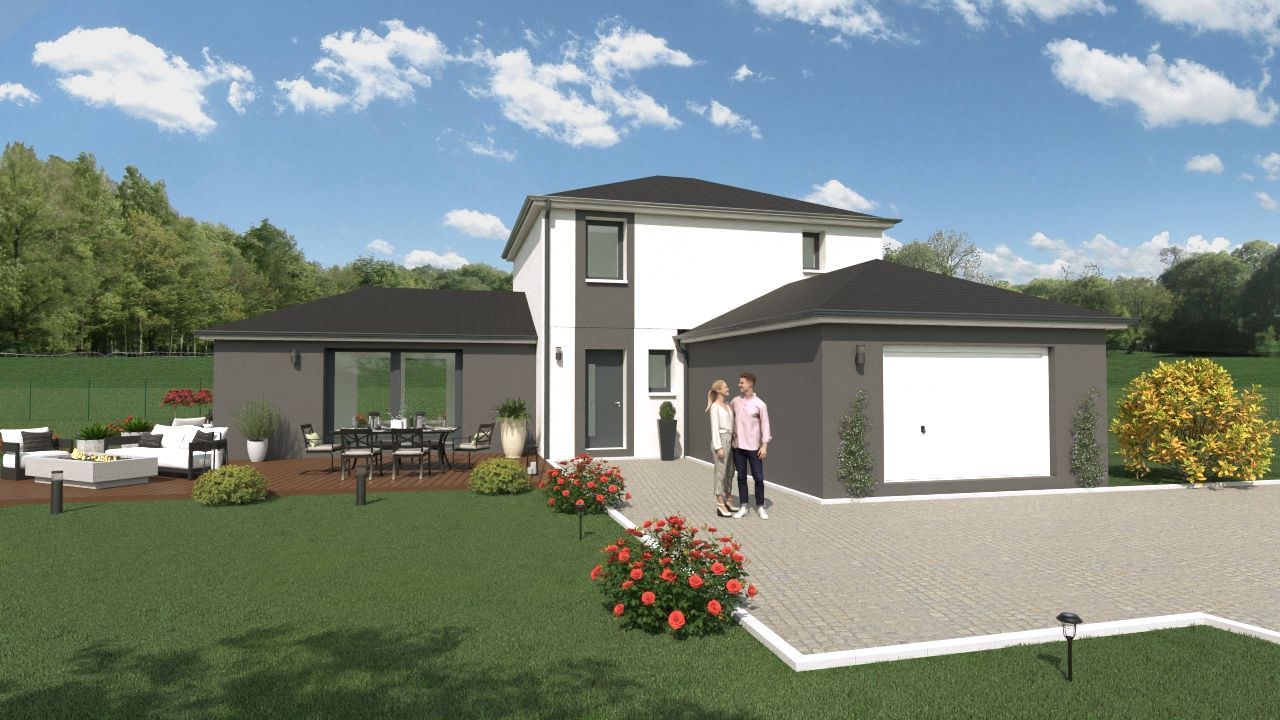 Projet de construction d'une maison 116 m² avec terrain à SAINT-GERMAIN-SUR-EAULNE (76)