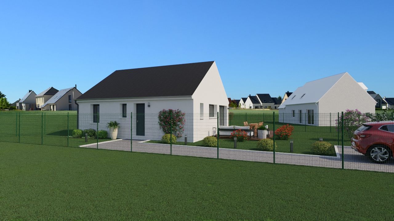 Projet de construction d'une maison 63 m² avec terrain à SAINT-GERMAIN-SUR-EAULNE (76)