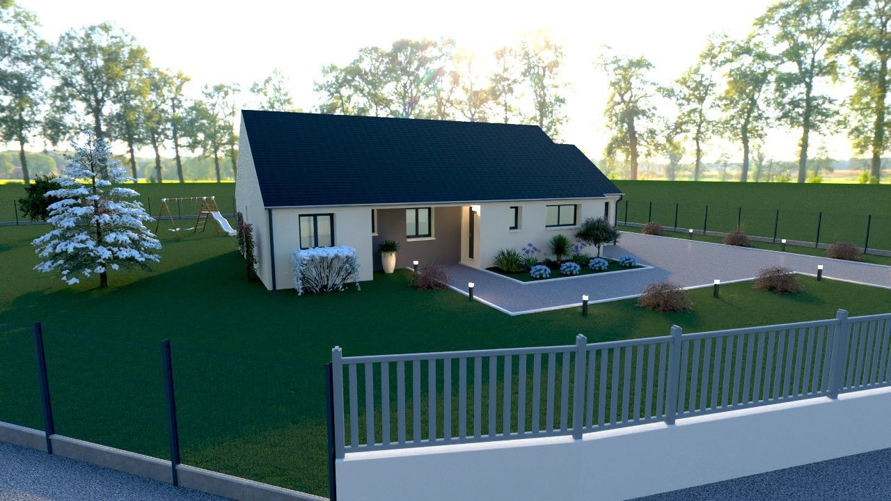 Projet de construction d'une maison 107 m² avec terrain à CONTEVILLE (76)