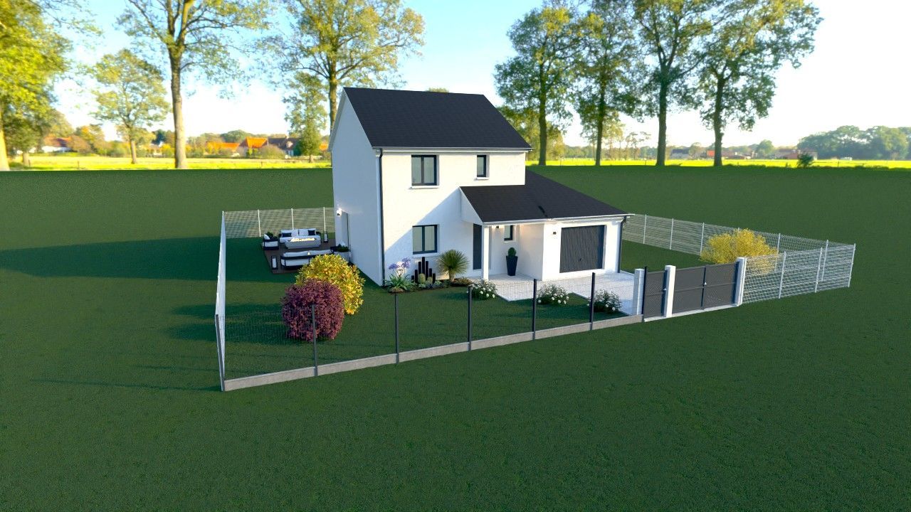 Projet de construction d'une maison 100 m² avec terrain à SOTTEVILLE-LES-ROUEN (76)