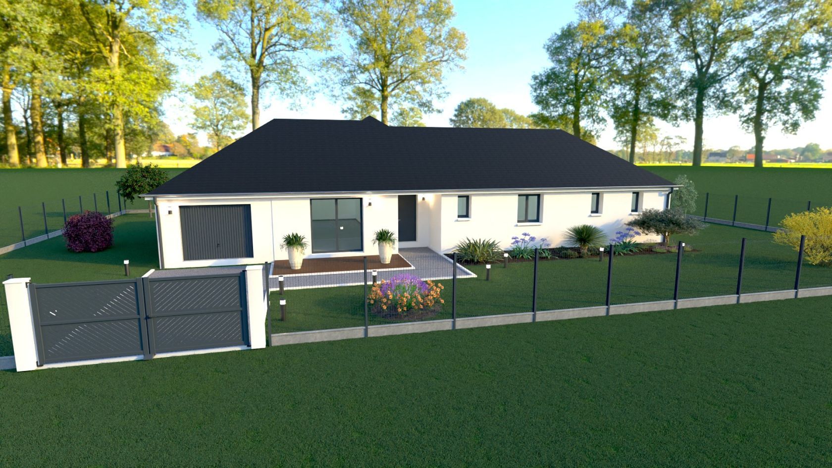 Projet de construction d'une maison 123 m² avec terrain à FORGES-LES-EAUX (76)