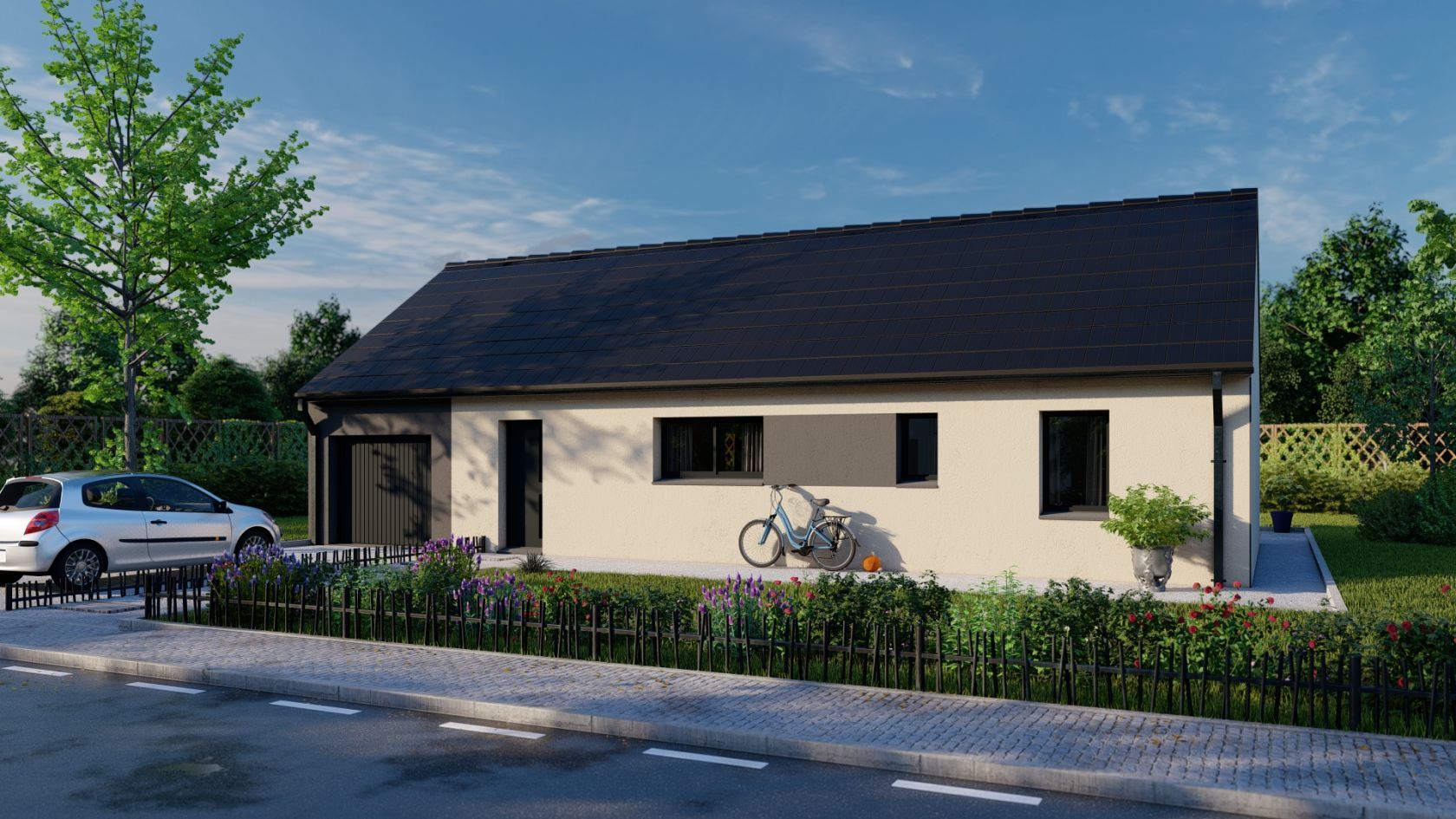 Projet de construction d'une maison 78.09 m² avec terrain à ARQUES-LA-BATAILLE (76)