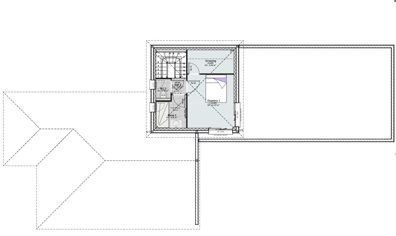 Plan étage