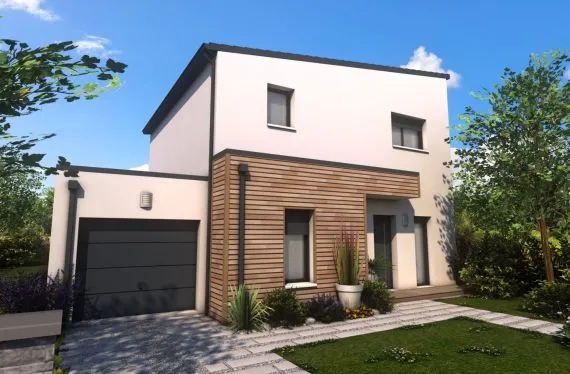 Maison 103 m² sur terrain 406 m²