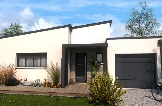 Maison 100 m² sur terrain 285 m²