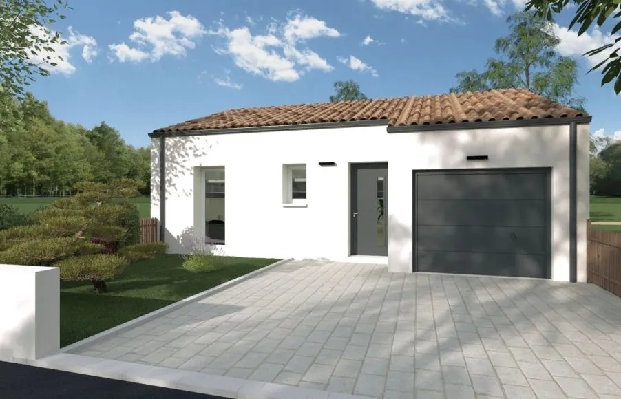 Image Projet de construction d'une maison 80 m² avec terrain à ARTHON-EN-RETZ (44)