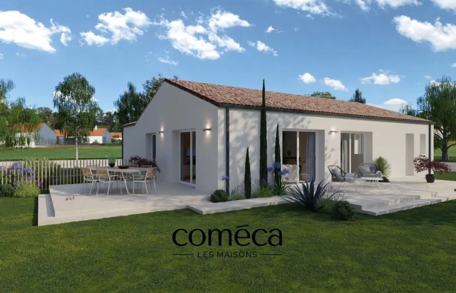 Image Projet de construction d'une maison 102 m² avec terrain à LE CHAMP-SAINT-PERE (85)