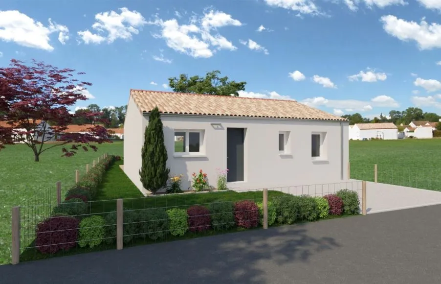 Image Projet de construction d'une maison 63 m² avec terrain à AVRILLE (85)