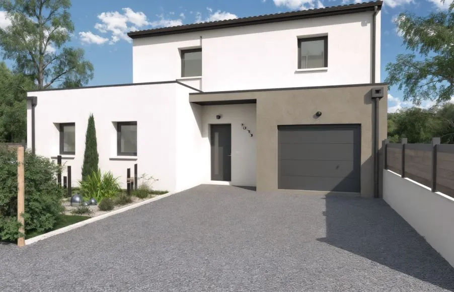 Image Projet de construction d'une maison 127 m² avec terrain à LE BIGNON (44)
