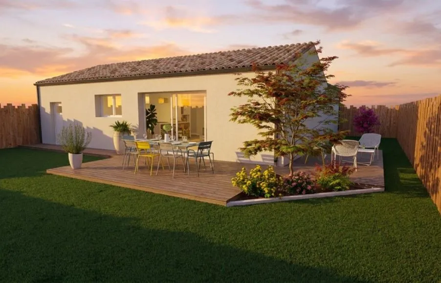 Image Projet de construction d'une maison 85 m² avec terrain à MOUILLERON-LE-CAPTIF (85)