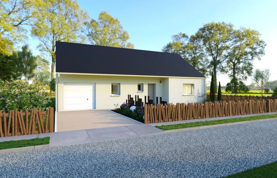 Image Projet de construction d'une maison 119.37 m² avec terrain à SAINT-SEBASTIEN-SUR-LOIRE (44)