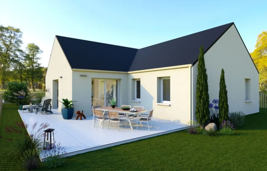 Image Projet de construction d'une maison 87.12 m² avec terrain à SAINT-SEBASTIEN-SUR-LOIRE (44)