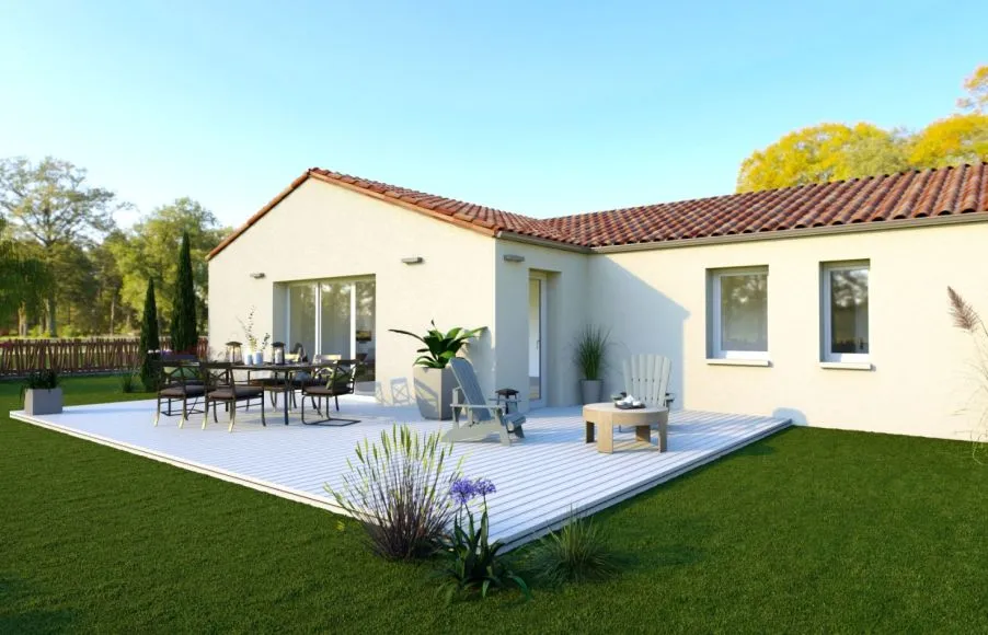 Image Projet de construction d'une maison 105 m² avec terrain à COMMEQUIERS (85)