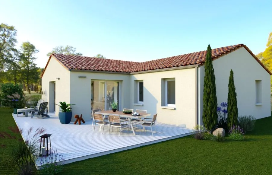 Image Projet de construction d'une maison 87.12 m² avec terrain à ARTHON-EN-RETZ (44)