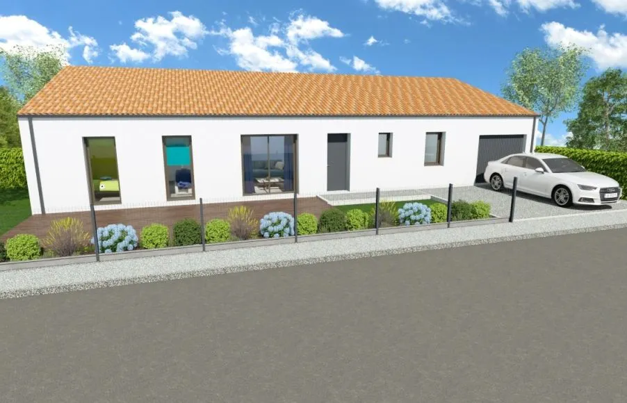 Image Projet de construction d'une maison m² avec terrain à LA PLAINE-SUR-MER (44)