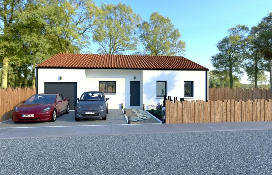 Image Projet de construction d'une maison 120 m² avec terrain à SAINT-COLOMBAN (44)